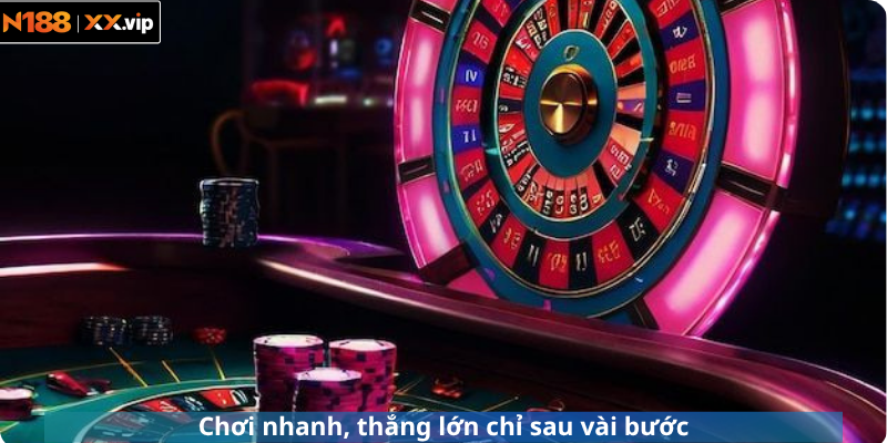 Chơi nhanh, thắng lớn chỉ sau vài bước
