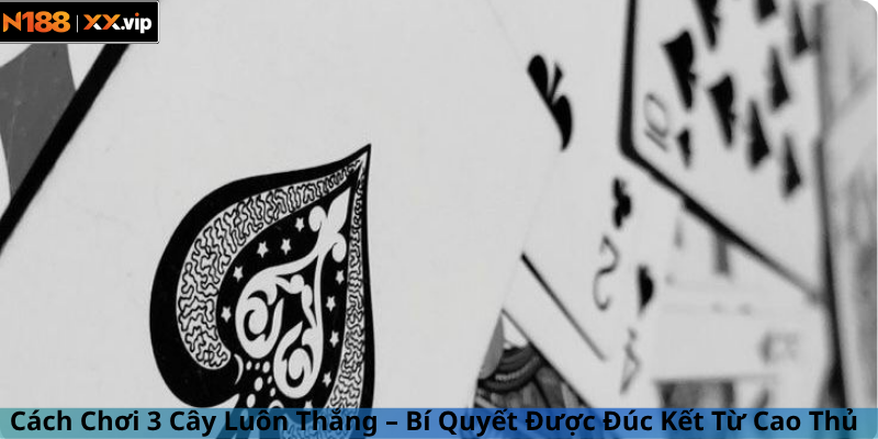 Cách Chơi 3 Cây Luôn Thắng – Bí Quyết Được Đúc Kết Từ Cao Thủ