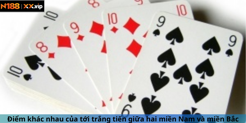 Điểm khác nhau của tới trắng tiến giữa hai miền Nam và miền Bắc